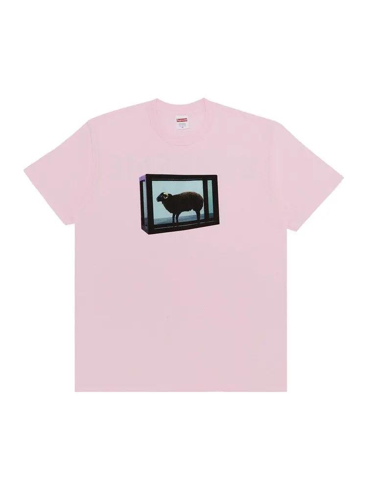 Футболка Supreme x Damien Hirst Tee — изображение 1 из 3, розовый