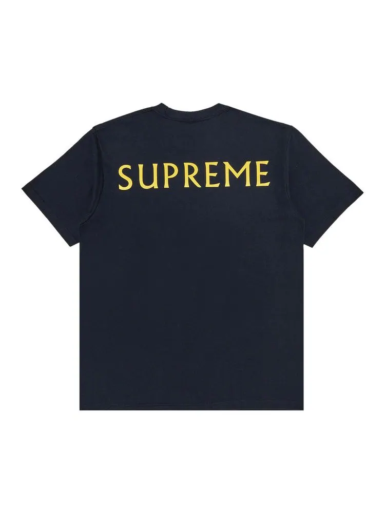 Футболка Supreme x Damien Hirst Tee — изображение 2 из 3, темно-синий