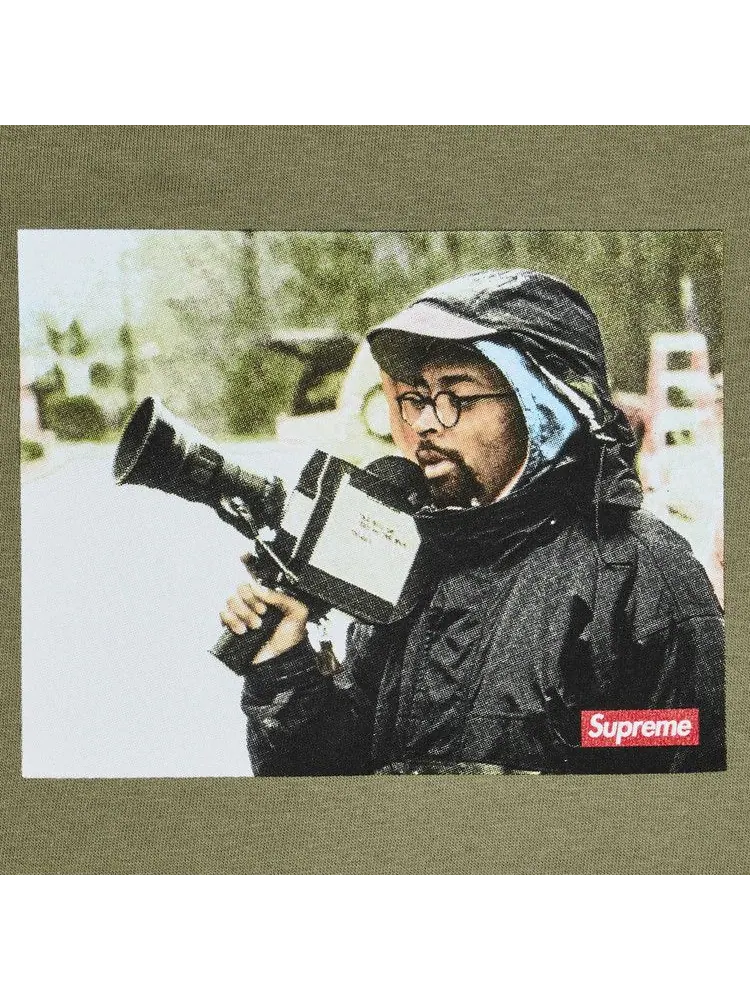 Футболка Supreme x 40 Acres Spike Tee — изображение 3 из 3, светлый оливковый