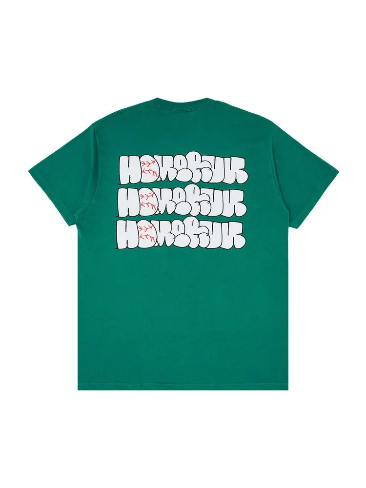 Футболка Supreme x Homerun Tee — изображение 2 из 3, зеленый