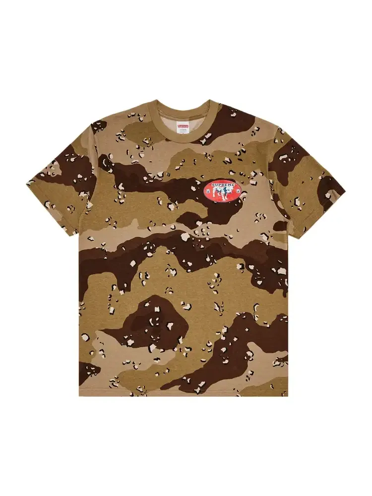 Футболка Supreme Dalmatian Tee 'Chocolate Chip Camo'