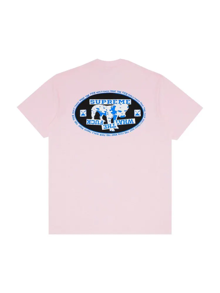 Футболка Supreme Dalmatian Tee 'Light Pink' — изображение 2 из 3, розовый