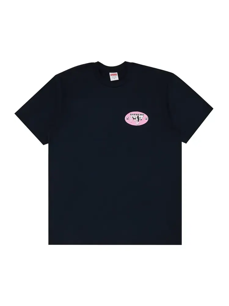 Футболка Supreme Dalmatian Tee 'Navy' — изображение 1 из 3, синий