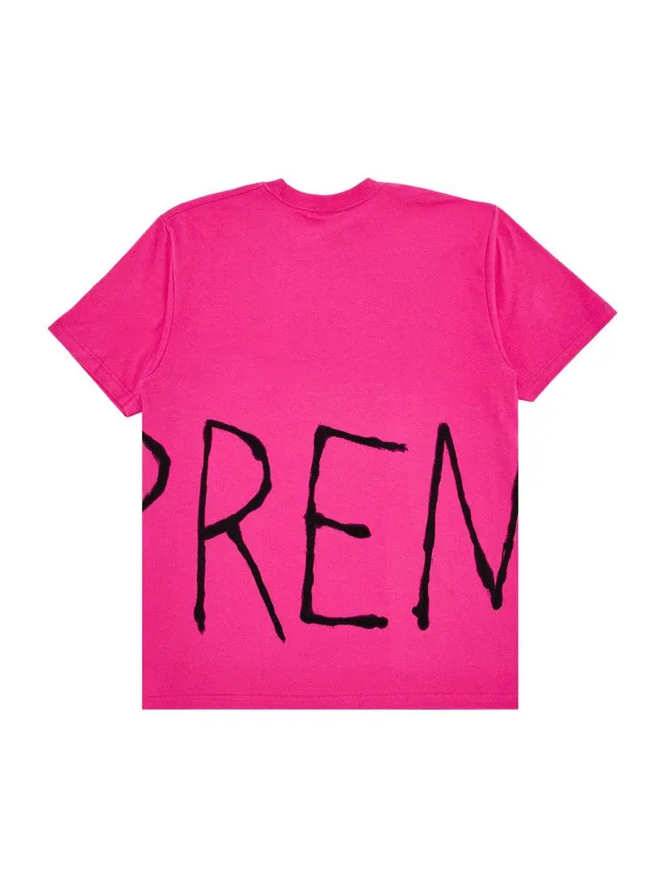 Футболка Supreme Painted Tee — изображение 2 из 3, фуксия