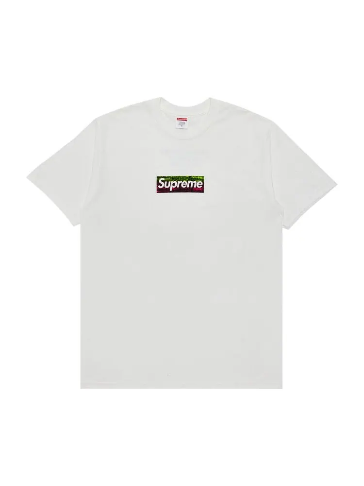 Футболка Supreme Los Angeles Fire Relief Box Logo Tee