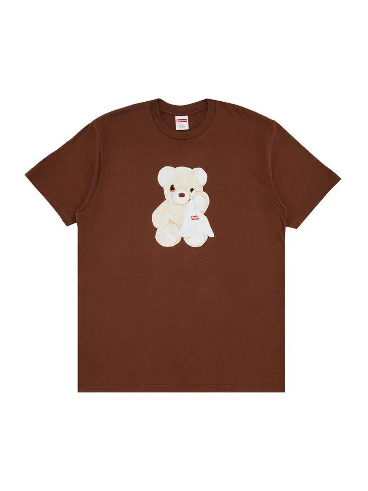 Футболка Supreme Bear Tee — изображение 1 из 2, коричневый