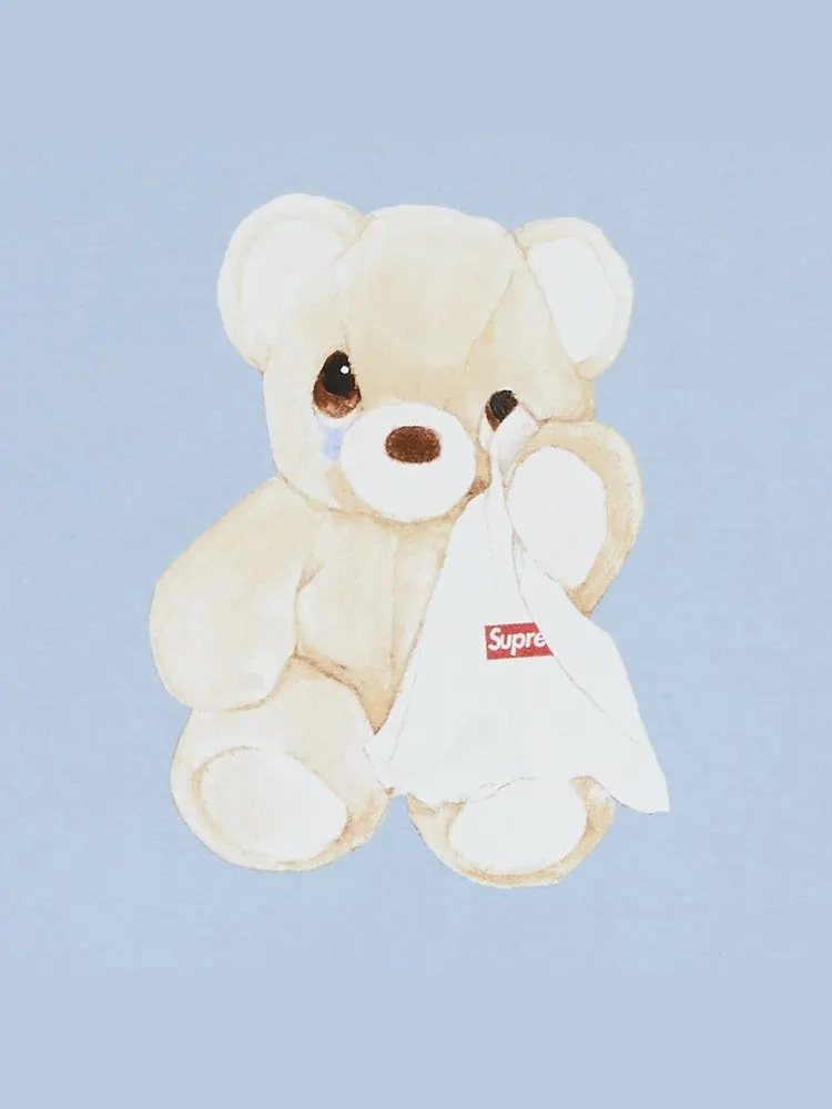 Футболка Supreme Bear Tee — изображение 2 из 2, синий