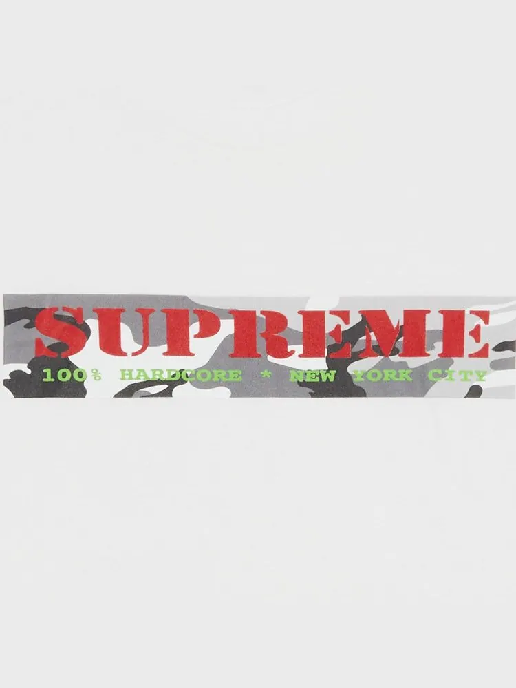 Футболка Supreme Hardcore Tee — изображение 2 из 2, белый