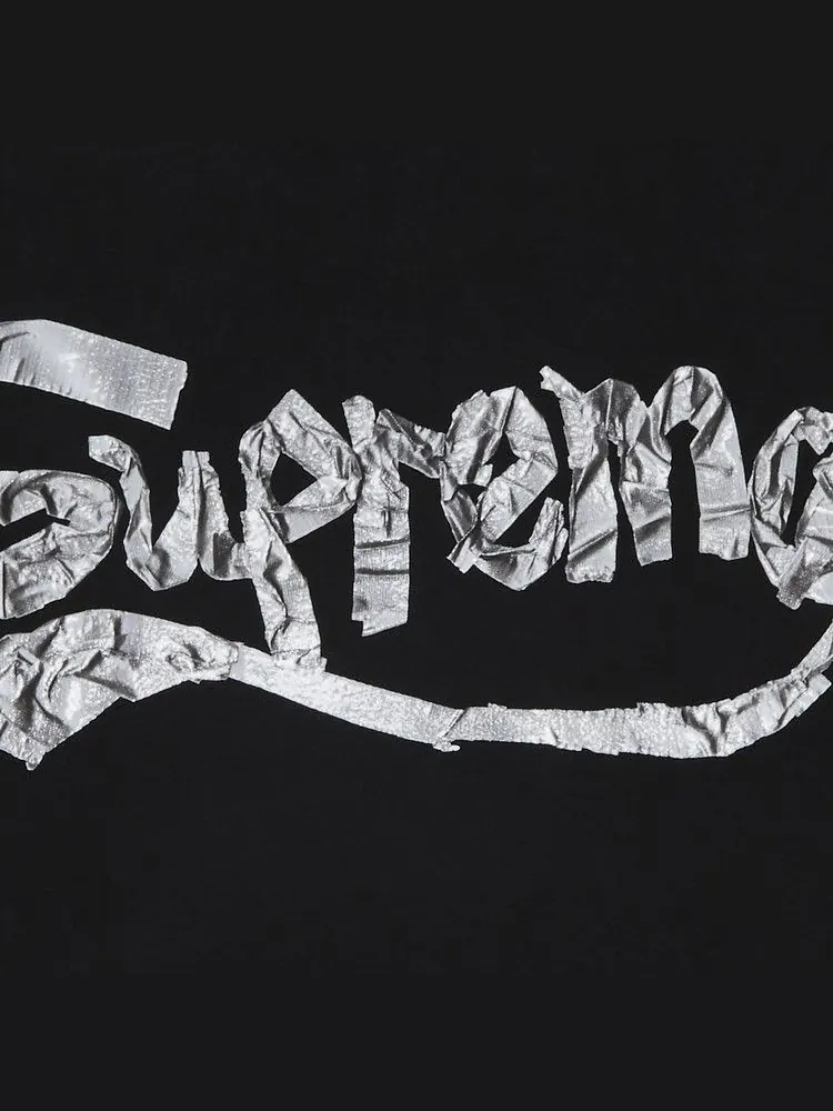 Футболка Supreme Tape Tee — изображение 3 из 3, черный