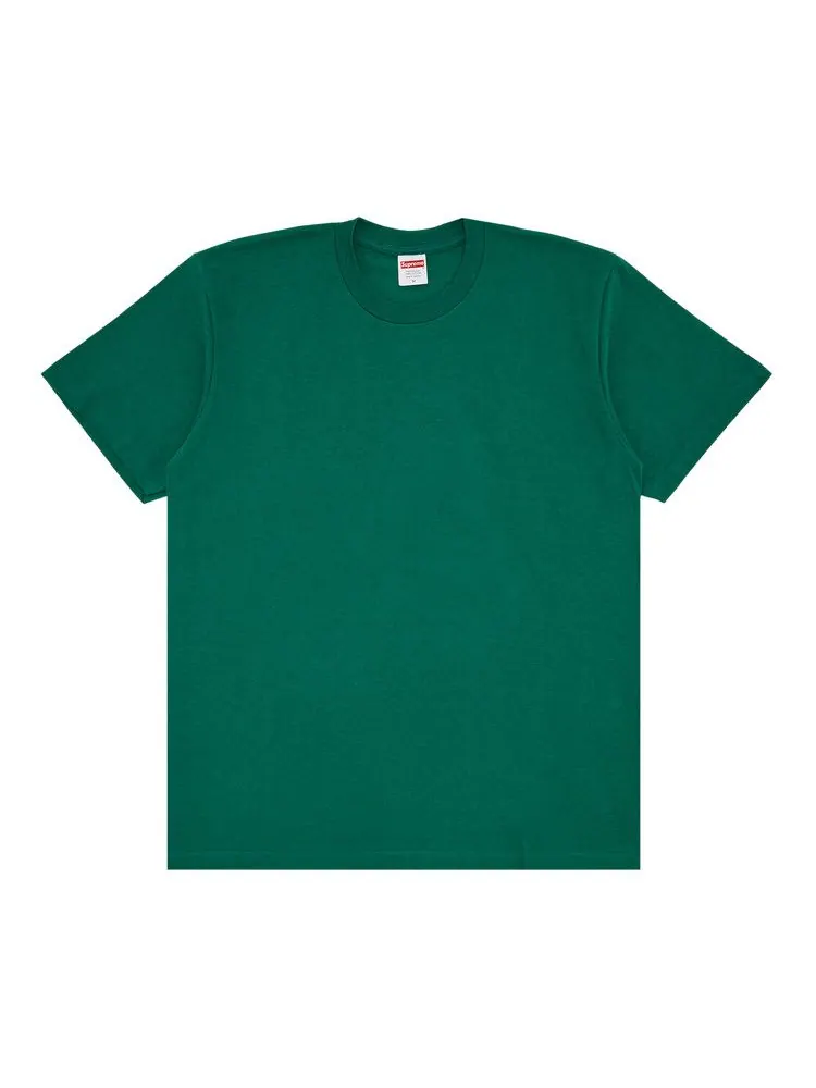 Футболка Supreme Tape Tee — изображение 2 из 3, зеленый