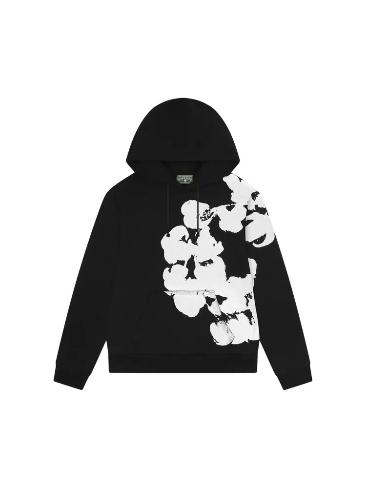 Толстовка Denim Tears Big Cotton Wreath Sweatshirt 'Black' — изображение 1 из 2, черный