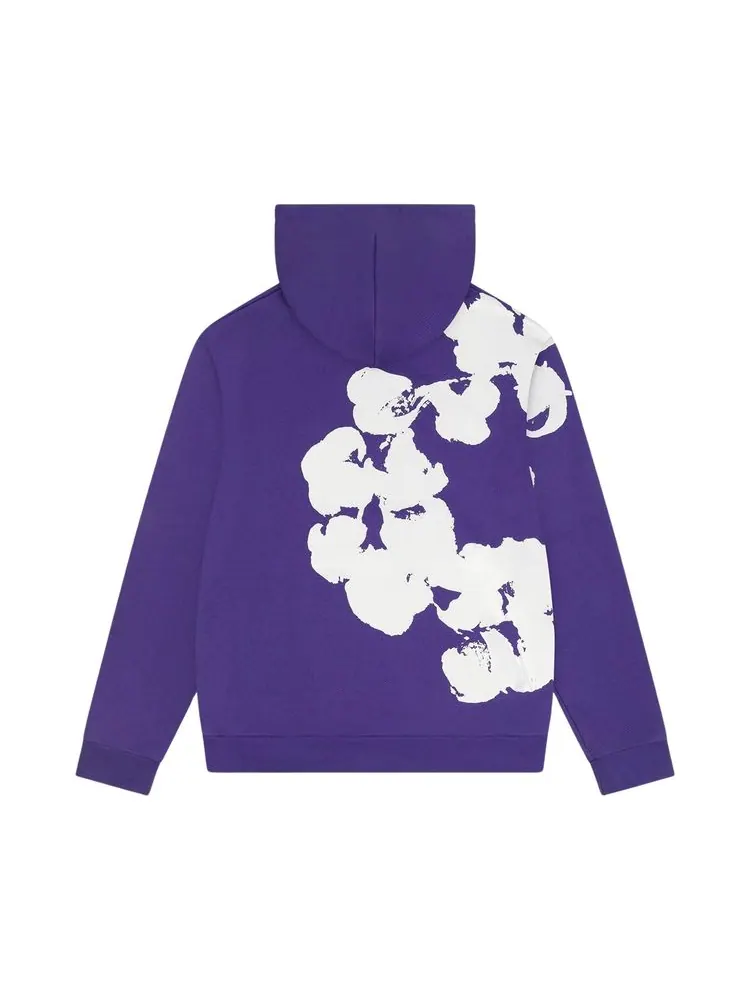 Толстовка Denim Tears Big Cotton Wreath Sweatshirt 'Purple' — изображение 2 из 2, фиолетовый
