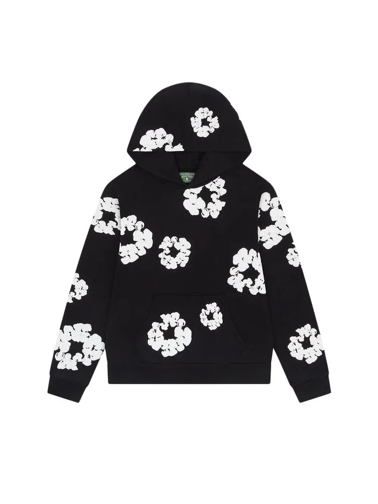 Толстовка Denim Tears The Cotton Wreath Sweatshirt 'Black' 'Black' — изображение 1 из 2, черный
