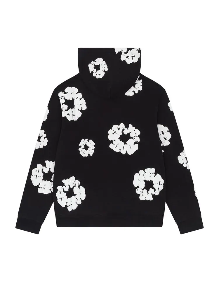 Толстовка Denim Tears The Cotton Wreath Sweatshirt 'Black' 'Black' — изображение 2 из 2, черный