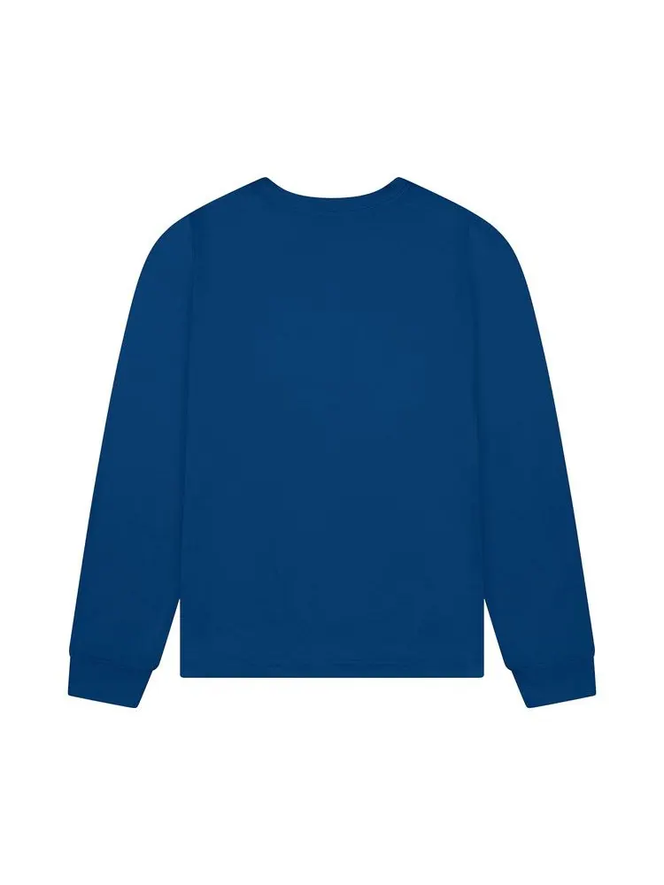 Футболка Denim Tears Peace Wreath Long-Sleeve Tee — изображение 2 из 2, темно-синий