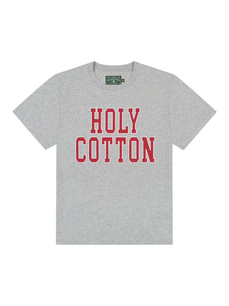 Футболка Denim Tears Holy Cotton Tee — изображение 1 из 3, серый
