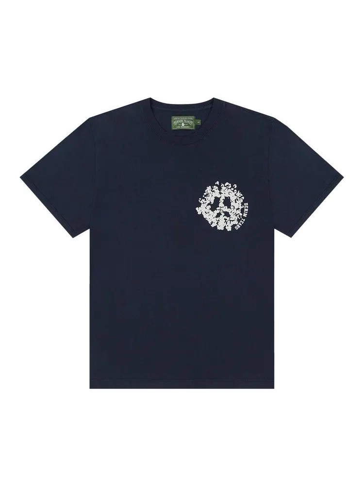 Футболка Denim Tears Denim University Tee — изображение 1 из 2, синий