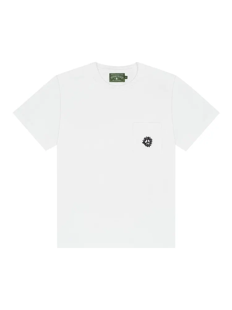 Футболка Denim Tears Peace Wreath Pocket Tee — изображение 1 из 2, белый