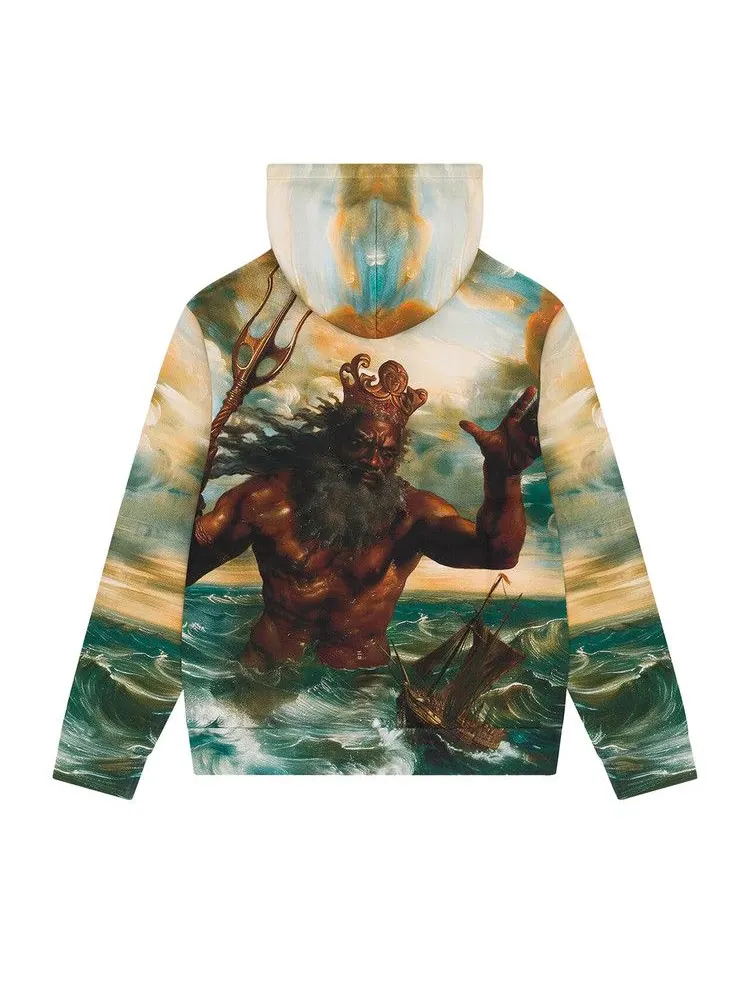 Худи Denim Tears Poseidons Revenge Zip Up Hoodie — изображение 2 из 3, мульти