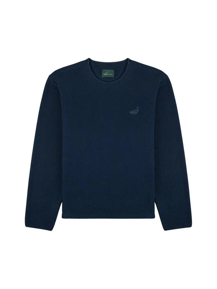Футболка Aimé Leon Dore Golf Long-Sleeve Fleece Tee — изображение 1 из 1, темно-синий