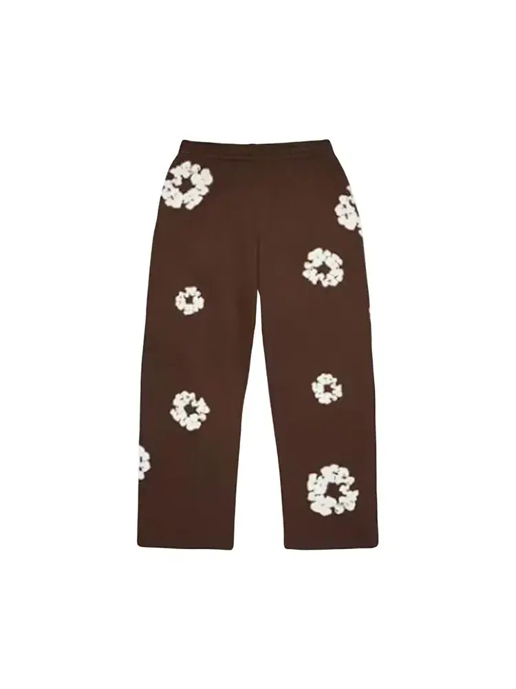 Спортивные штаны Denim Tears Cotton Wreath Baggy Sweatpants — изображение 1 из 1, коричневый