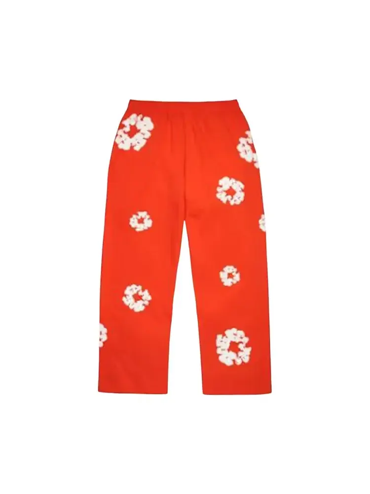 Спортивные штаны Denim Tears Cotton Wreath Baggy Sweatpants — изображение 1 из 1, оранжевый