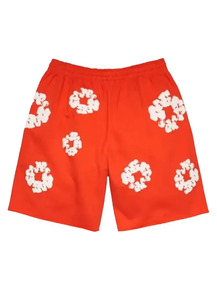 Джинсовые шорты Denim Tears Cotton Wreath Sweatshorts