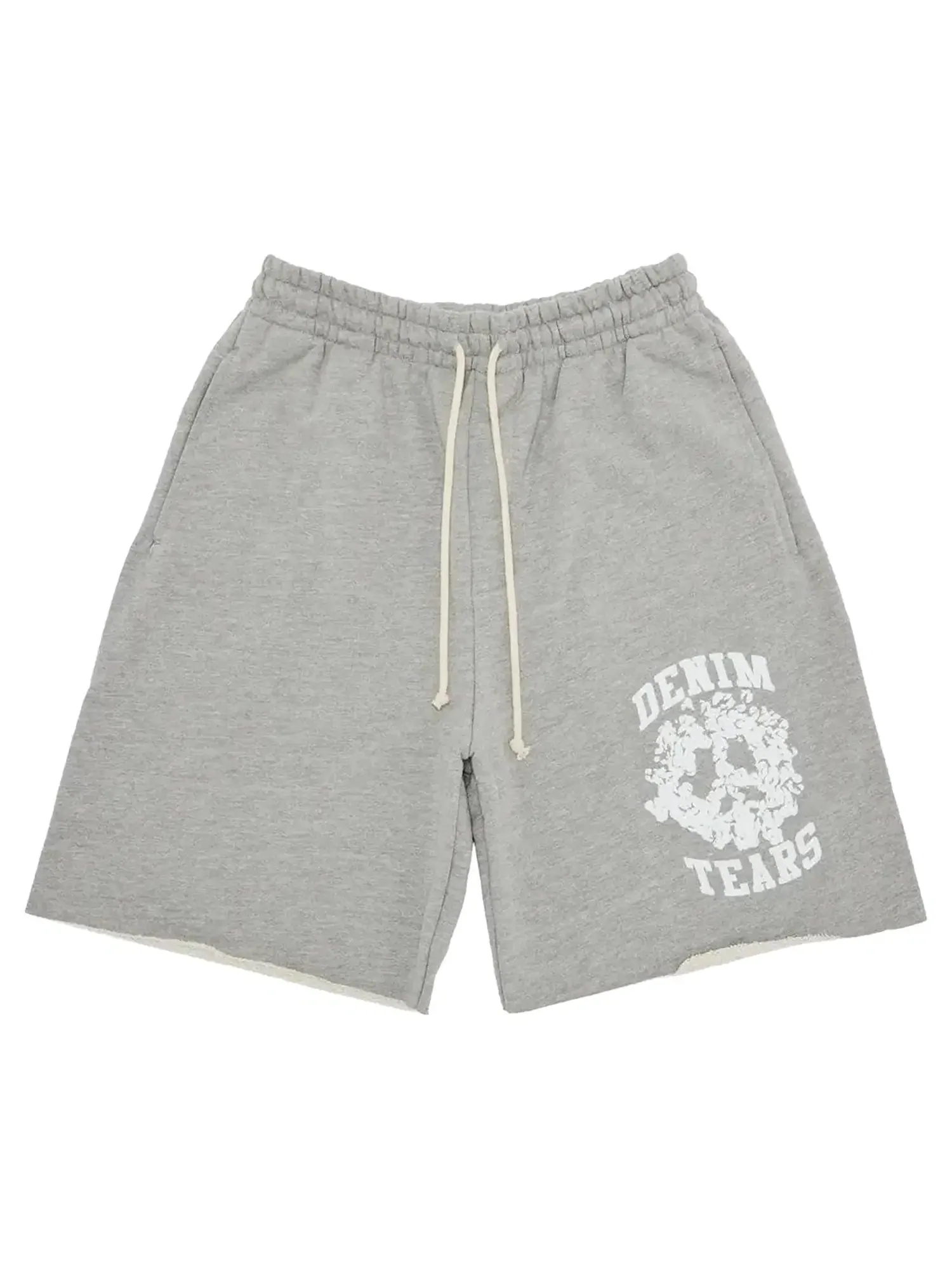 Шорты Denim Tears University Shorts — изображение 1 из 2, серый/белый