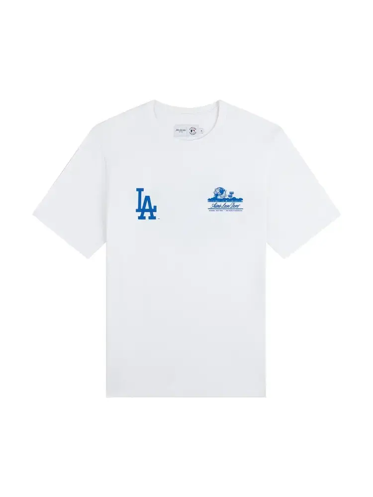 Футболка Unisphere Aimé Leon Dore x LA Dodgers — изображение 1 из 2, белый