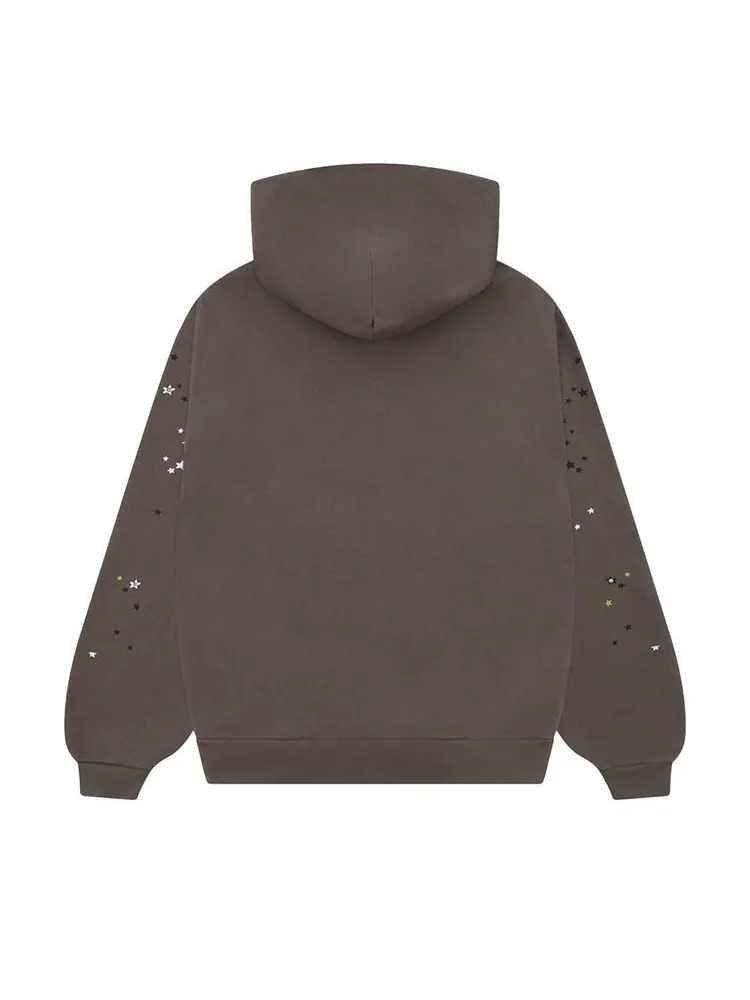Худи Sp5der Punk V2 Hoodie Slate Grey — изображение 2 из 2, серый