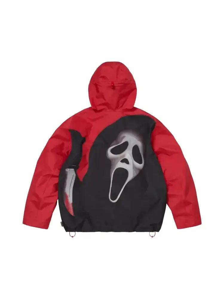 Куртка Supreme GORE-TEX Ghostface Shell Jacket 'Red' — изображение 2 из 2, красный