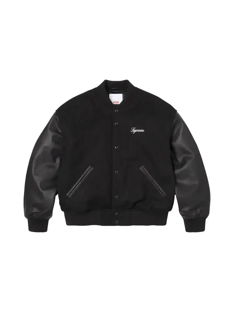 Куртка Supreme Cross Varsity Jacket