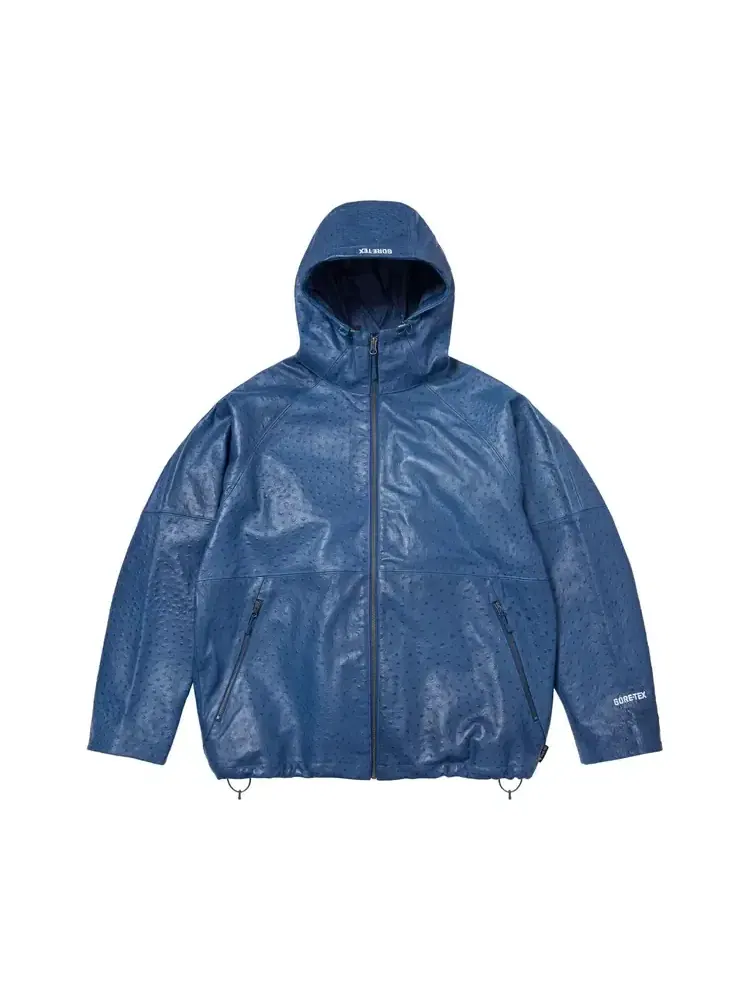 Куртка из кожи с тиснением Supreme GORE-TEX