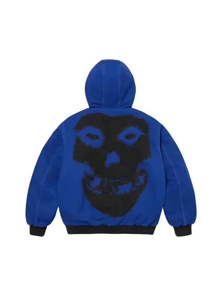 Куртка с капюшоном Supreme x The Misfits — изображение 2 из 2, синий