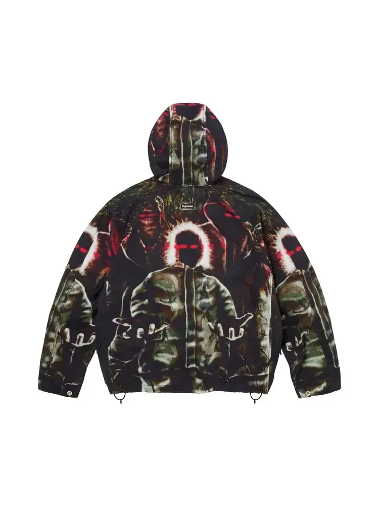 Куртка Supreme Hooded Raglan Jacket — изображение 2 из 2, мульти