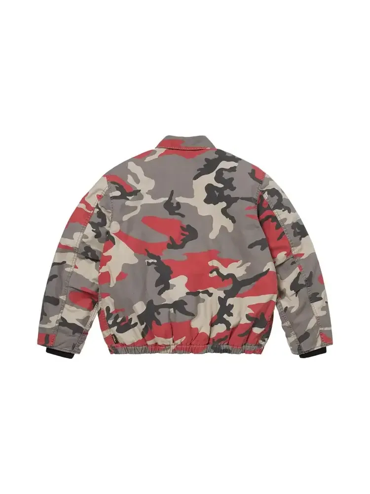 Куртка Supreme Cordura Twill Utility Jacket — изображение 2 из 2, красный