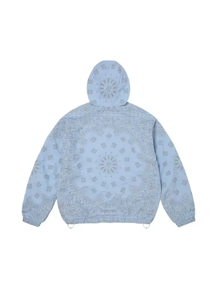 Светоотражающая бандана-анорак Supreme — изображение 2 из 2, синий