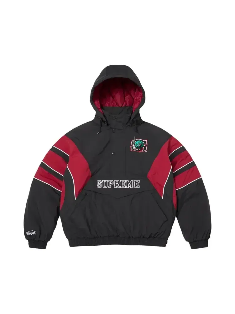 Куртка Supreme x Salem Half Zip Stadium Jacket