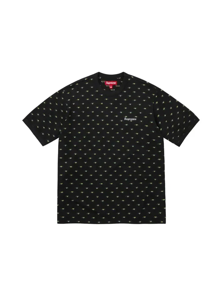 Футболка Supreme Hearts Intarsia Ringer Tee