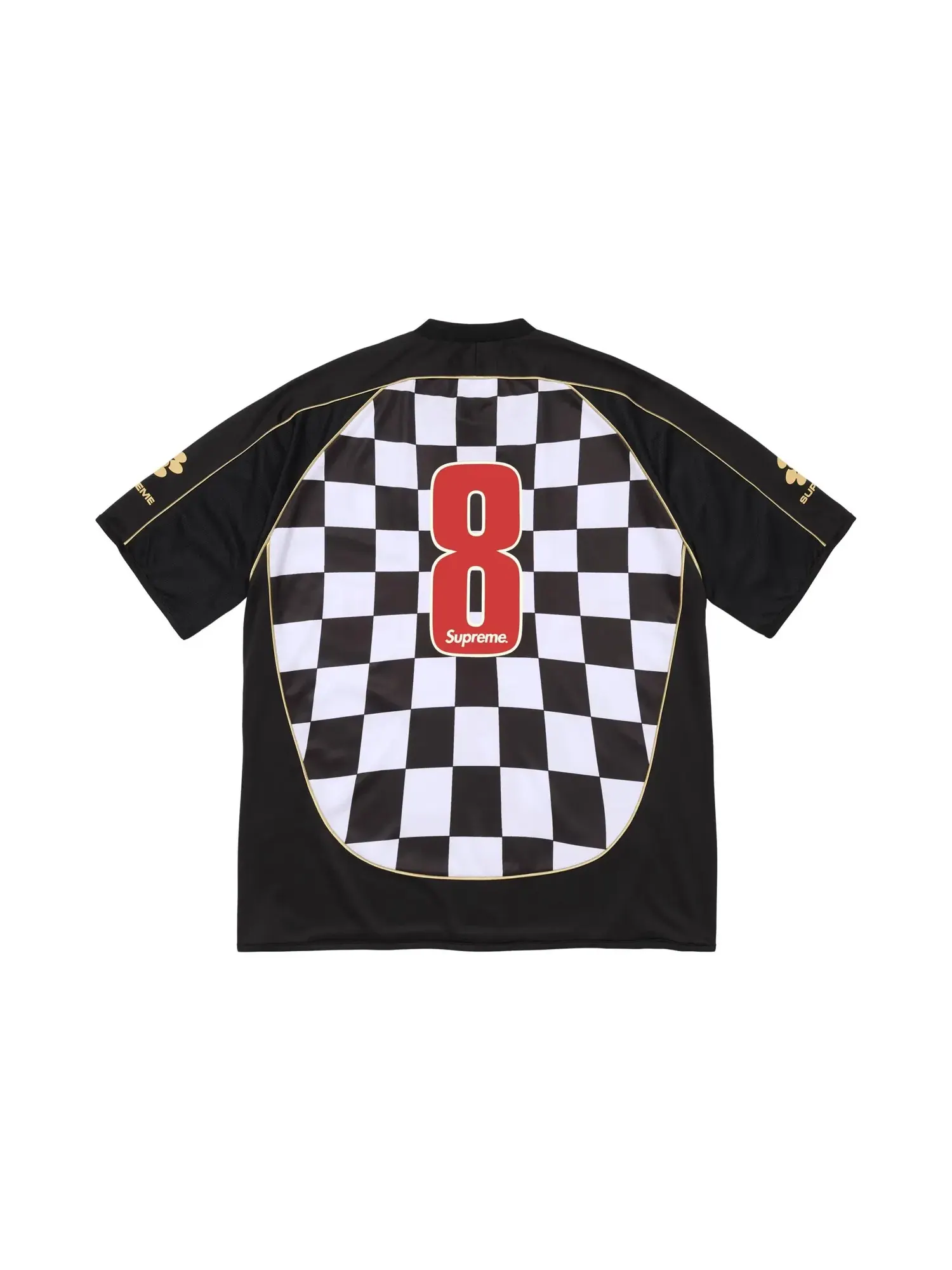 Футболка Supreme Checkerboard Jersey — изображение 2 из 2, черный