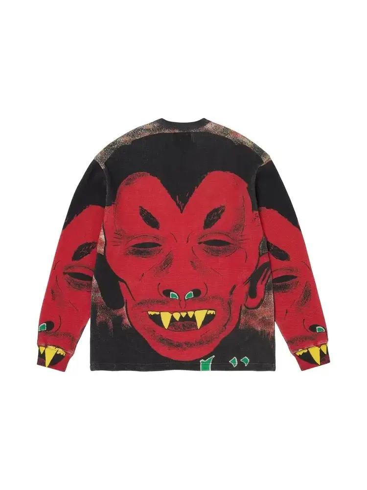 Лонгслив Supreme x Mike Kelley Thermal — изображение 2 из 2, мульти