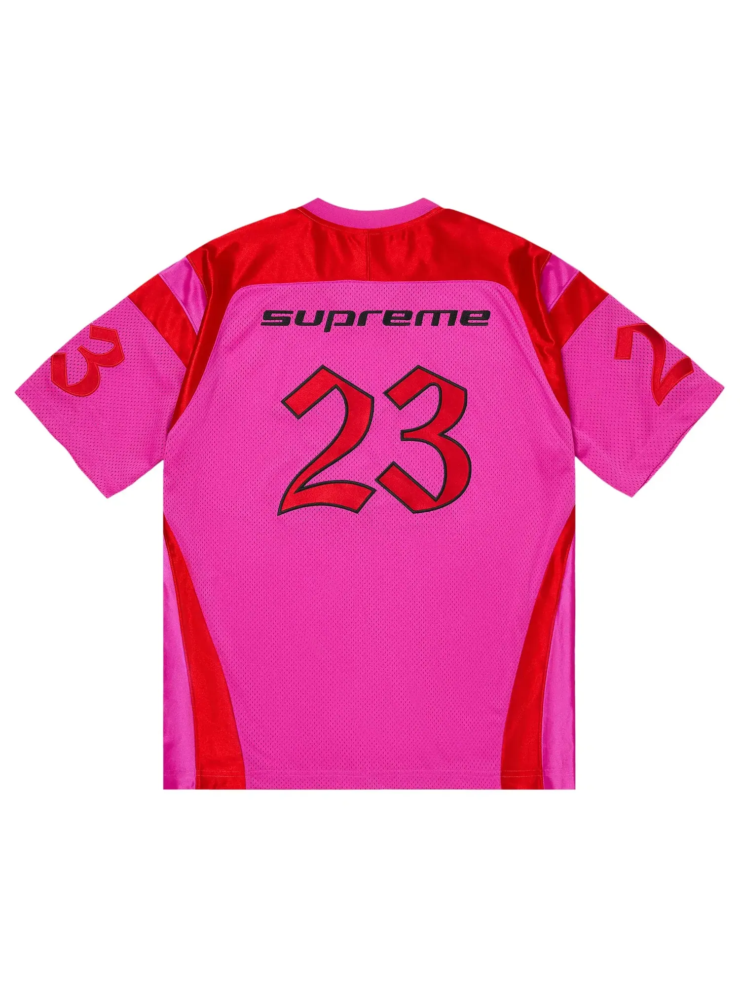 Футболка Supreme x Jordan Warm Up Jersey — изображение 2 из 2, розовый