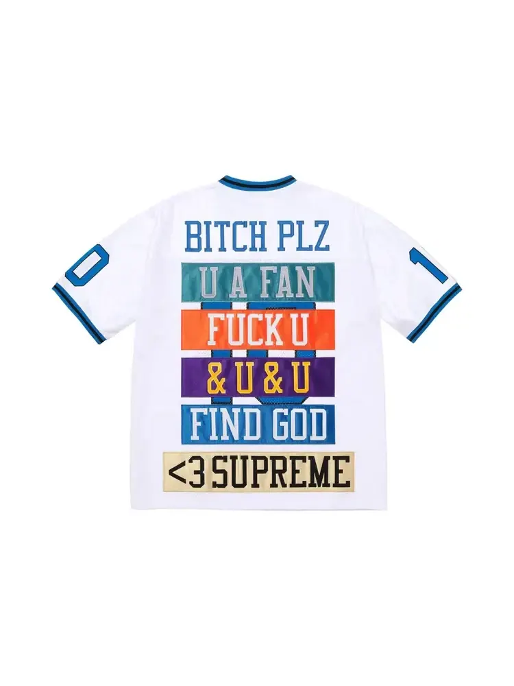 Футболка Supreme Find God Jersey 'White' — изображение 2 из 2, белый