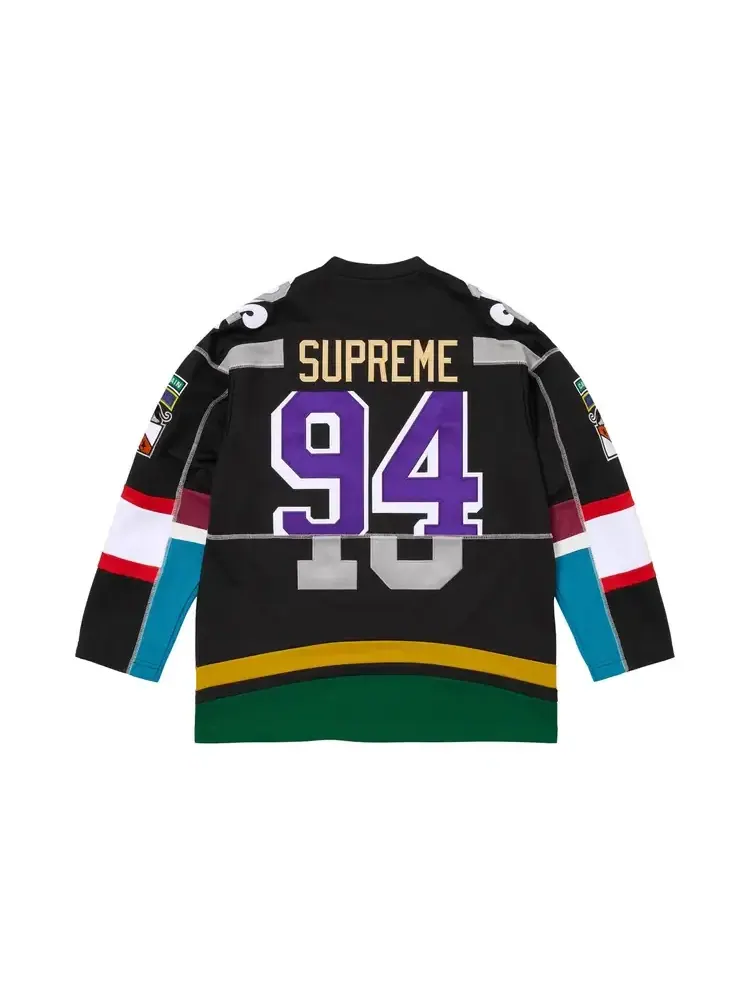 Хоккейная майка с панелями Supreme — изображение 2 из 2, черный