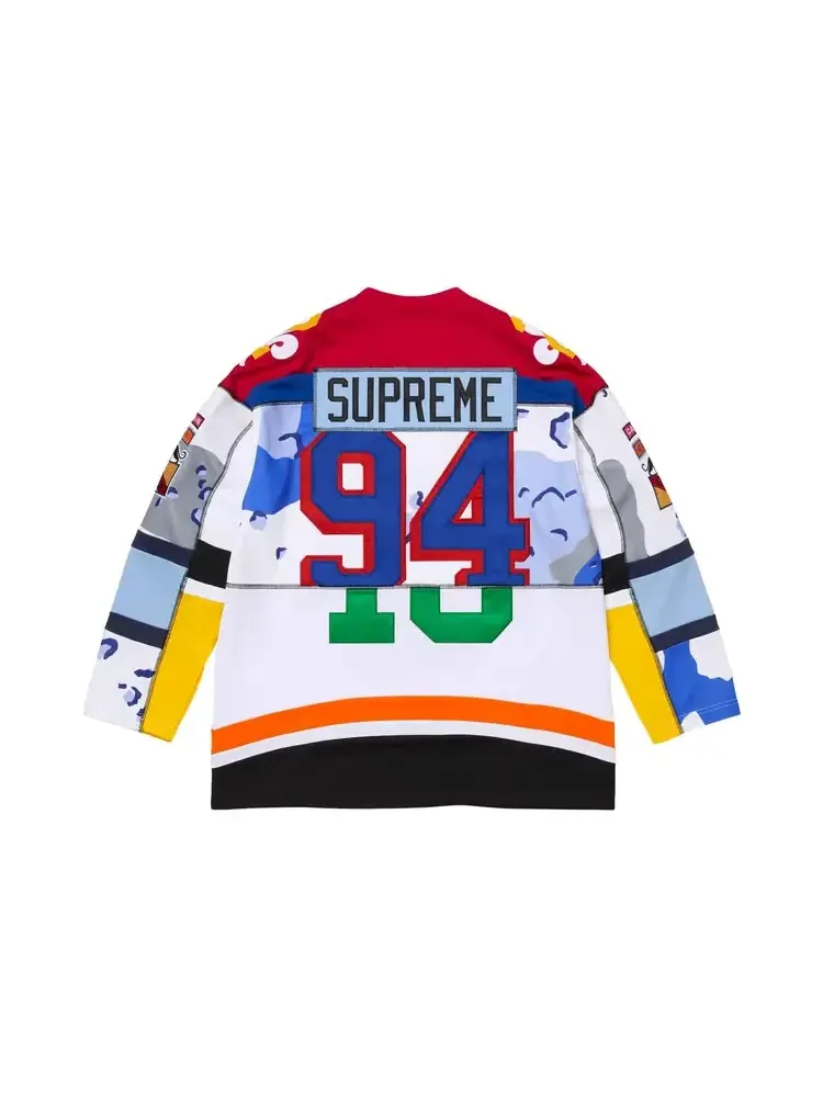 Хоккейная майка с панелями Supreme — изображение 2 из 2, белый