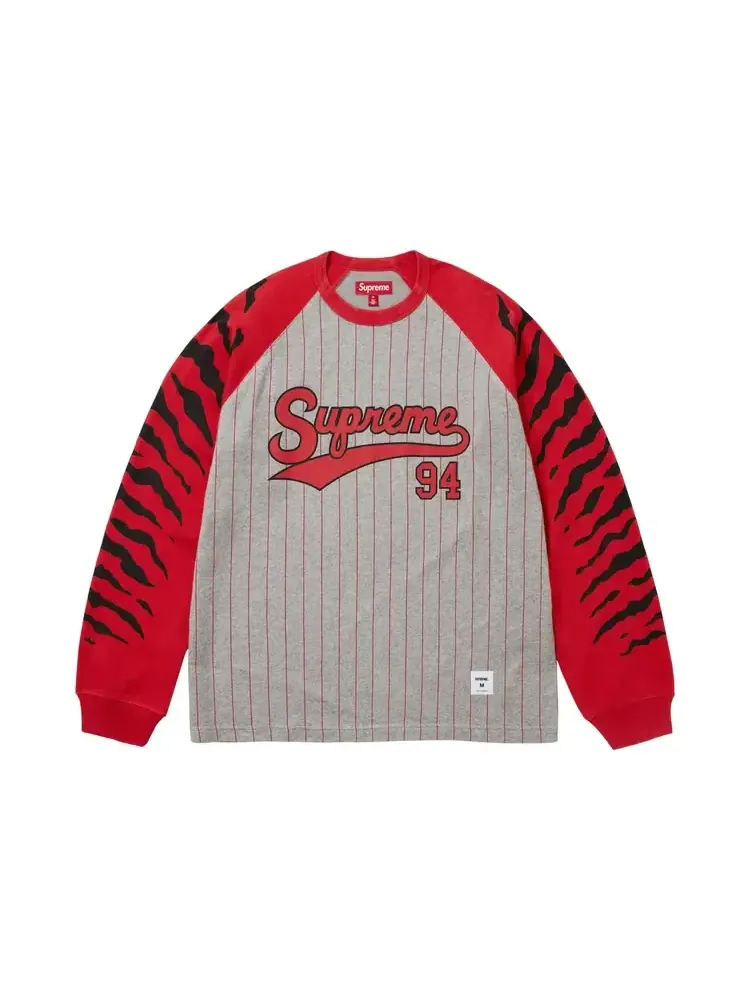 Футболка с длинными рукавами Supreme Tiger Raglan