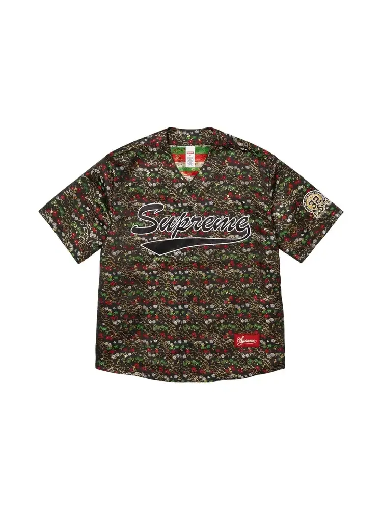 Трикотажная ткань Supreme Floral Jacquard Jersey