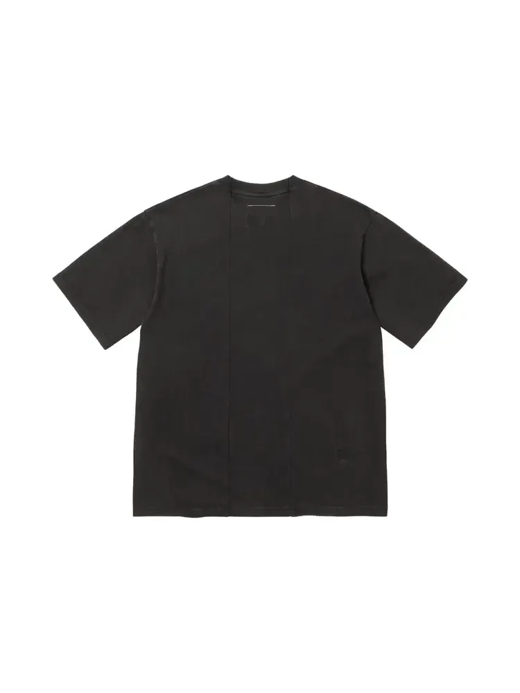 Топ Supreme x MM6 Maison Margiela с коротким рукавом и разрезом — изображение 2 из 2, черный