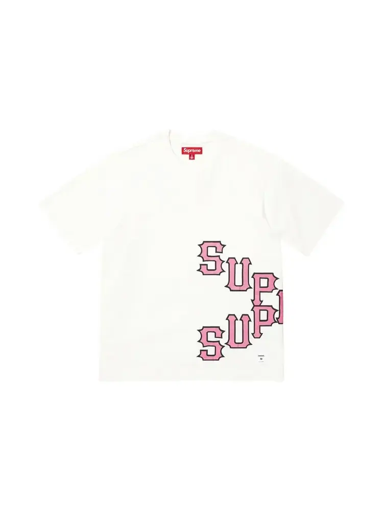 Футболка Supreme Cracked Spellout с коротким рукавом