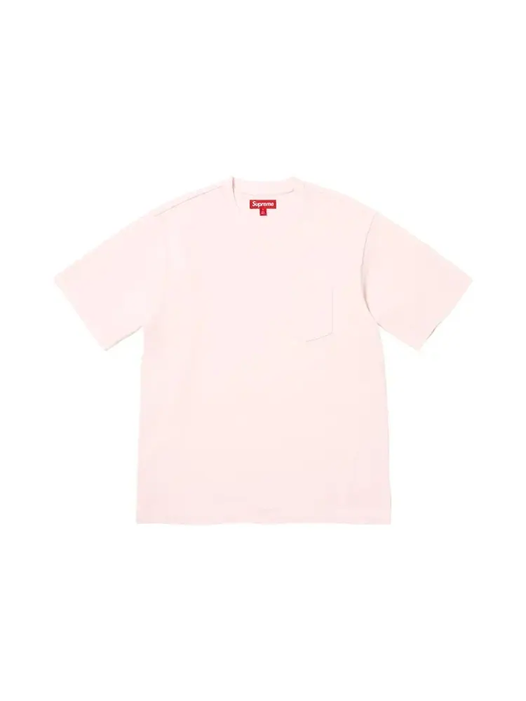 Футболка Supreme с коротким рукавом и карманом
